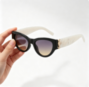 Fashionable, simple and retro cat-eye sunglasses, INS style, casual and unique - Image 4