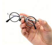 Retro ultra-light portable reading glasses with high-definition, foldable features and blue light protection - Image 4