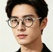 Retro ultra-light portable reading glasses with high-definition, foldable features and blue light protection - Image 5
