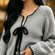 New Cross-border European Women's Fashion Knit Sweaters for Autumn and Winter with Straps - Image 5