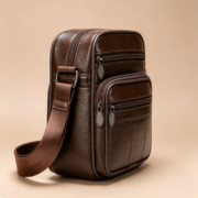 Cross-border genuine leather men's bag, top-grain cowhide men's bag, trendy new style - Image 2