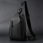 New Men's Waist Bag, Leisure Large Capacity Single-Shoulder Crossbody Bag