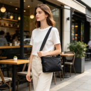 Shoulder bag, crossbody small backpack, Korean-style versatile commuting bag - Image 5