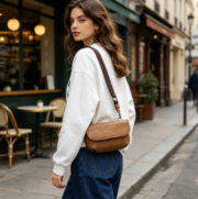 Cross-border best-selling retro Korean-style unisex crossbody bag - Image 5