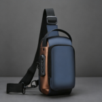 Multi-functional password lock fashion chest bag, portable commuting crossbody bag