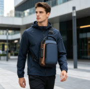 Multi-functional password lock fashion chest bag, portable commuting crossbody bag - Image 4