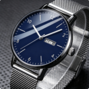 Ultra-thin men's fashion mechanical watch, quartz, simple electronic watch - Image 2